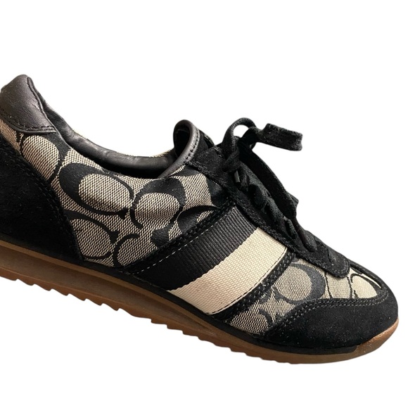 Coach Men’s Monogram Canvas Bruce Sneakers in 8 - Picture 8 of 13